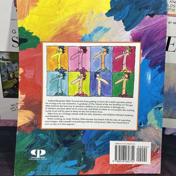 FAMOUS ARTISTS Getting to Know the World's Greatest Artists Mike Venezia LOT 13 - Picture 5 of 9